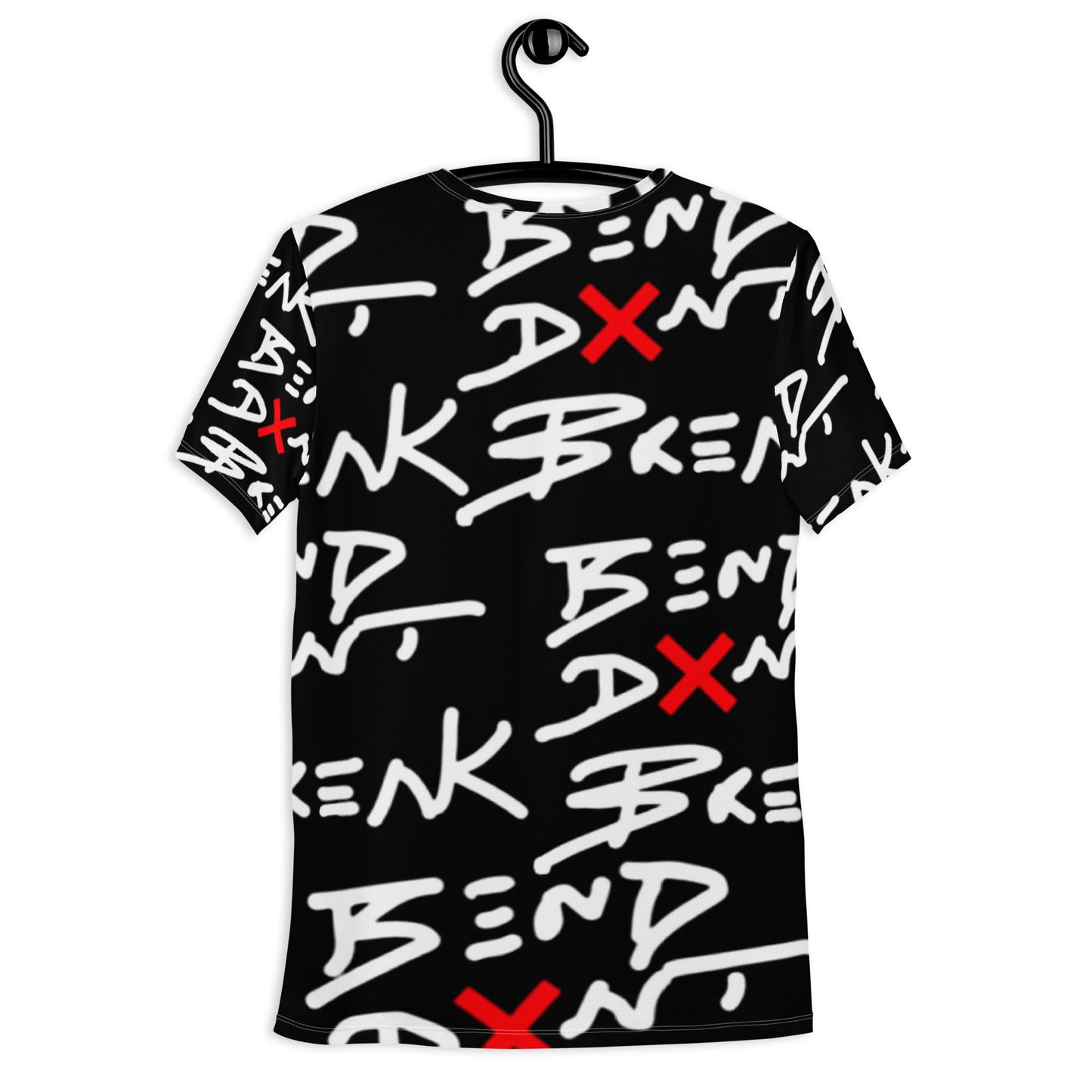 BXB All-Over Signature Print Men's Athletic Tee