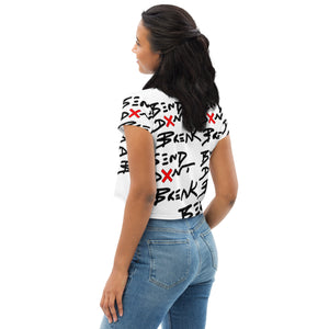 All-Over Print Crop Top