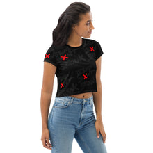 Load image into Gallery viewer, All-Over Print Crop Tee
